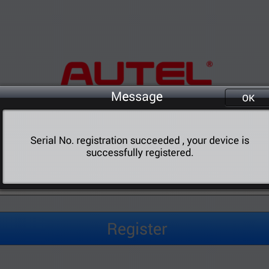 Como registrar meu produto Autel?