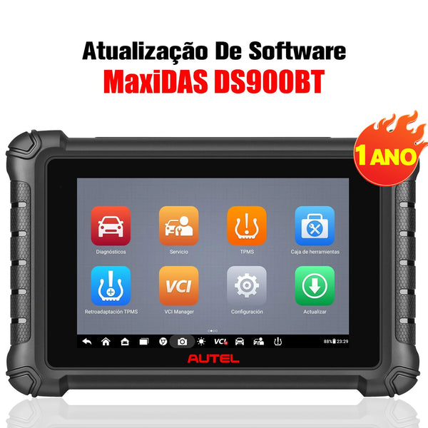 Atualização De Software Autel MaxiDAS DS900BT (1 Ano)