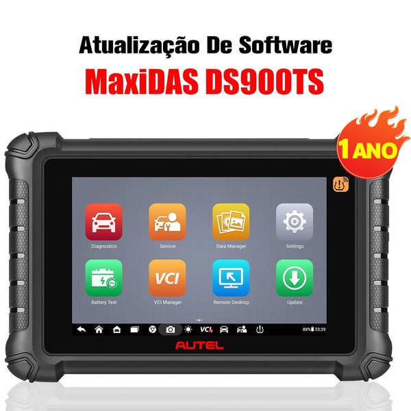 Atualização De Software Autel MaxiDAS DS900TS (1 Ano)