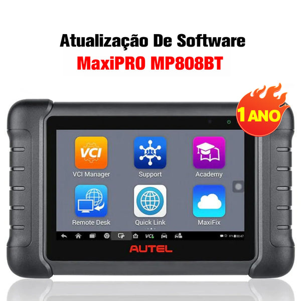 Atualização De Software Autel MaxiPRO MP808BT (1 Ano)