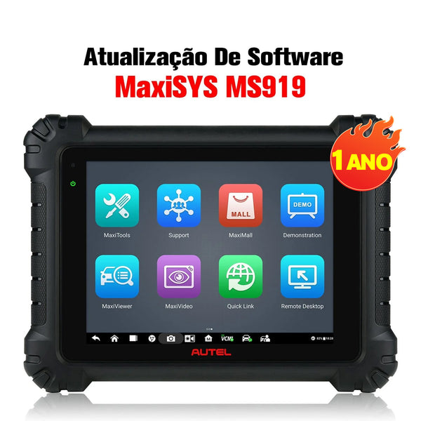 Atualização De Software Autel Maxisys MS919 (1 Ano)