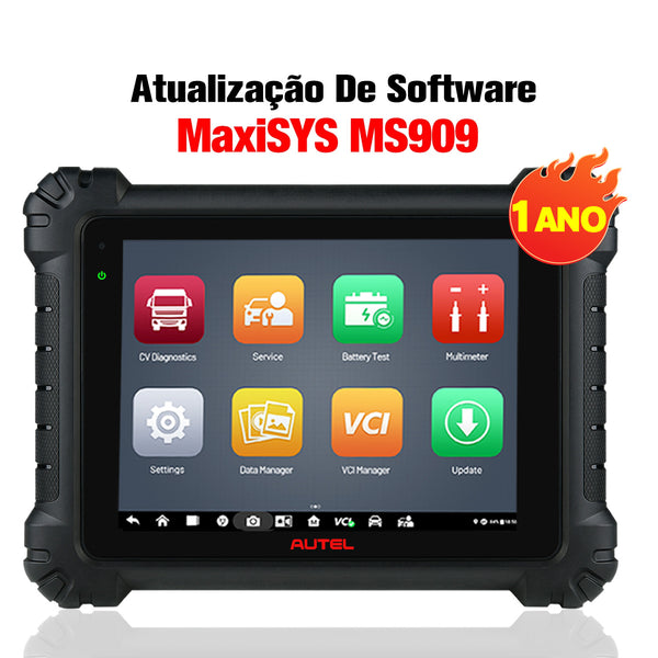 Atualização De Software Autel Maxisys MS909 (1 Ano)