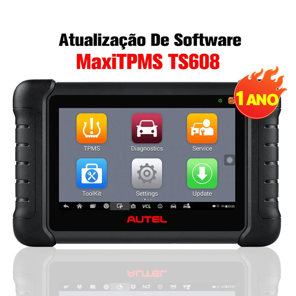 Atualização De Software Autel MaxiTPMS TS608/ TS608 Pro (1 Ano)