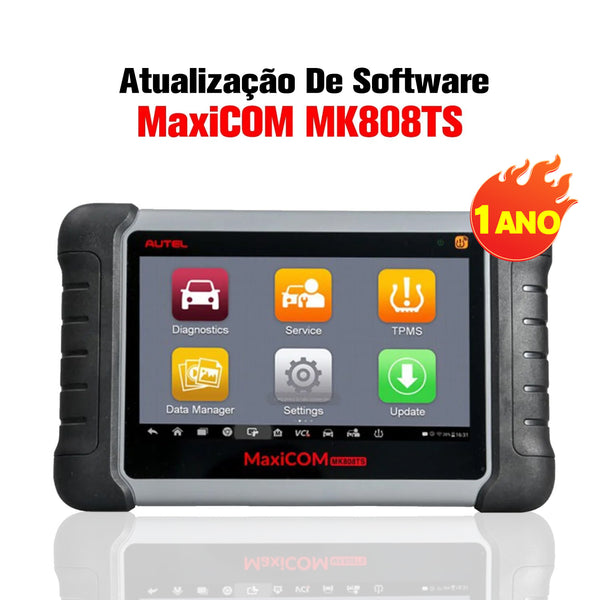Atualização De Software Autel MaxiCOM MK808TS (1 Ano)