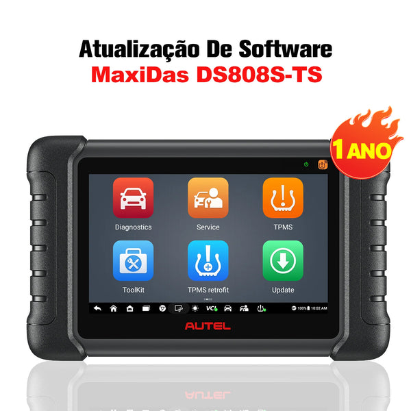 Atualização De Software Autel MaxiDas DS808S-TS (1 Ano)
