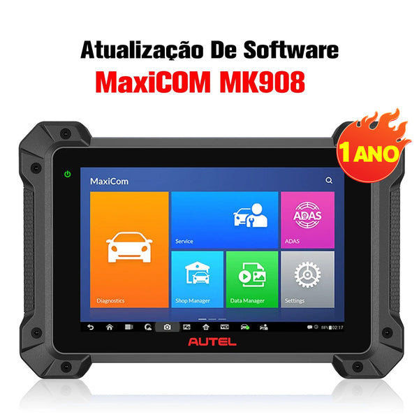 Atualização De Software Autel MaxiCOM MK908 (1 Ano)
