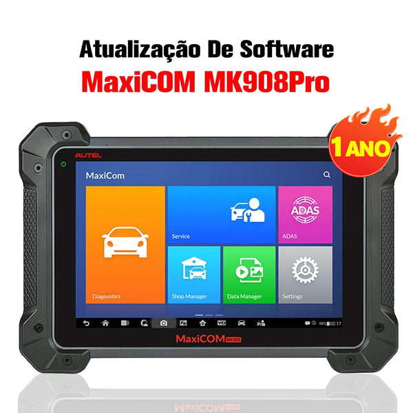 Atualização De Software Autel MaxiCOM MK908Pro (1 Ano)