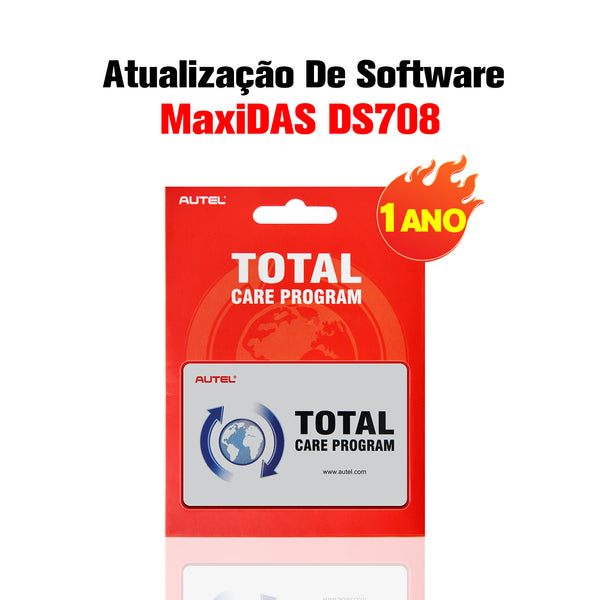 Atualização De Software Autel MaxiDAS DS708 (1 Ano)
