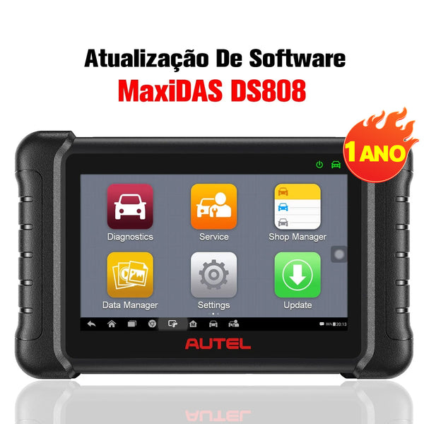 Atualização De Software Autel MaxiDAS DS808/ DS808K (1 Ano)