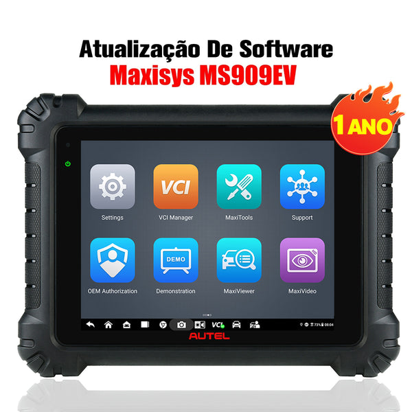 Atualização De Software Autel Maxisys MS909EV (1 Ano)