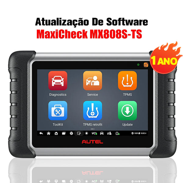 Atualização De Software Autel MaxiCheck MX808S-TS (1 Ano)