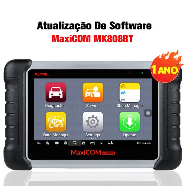 Atualização De Software Autel MaxiCOM MK808BT (1 Ano)