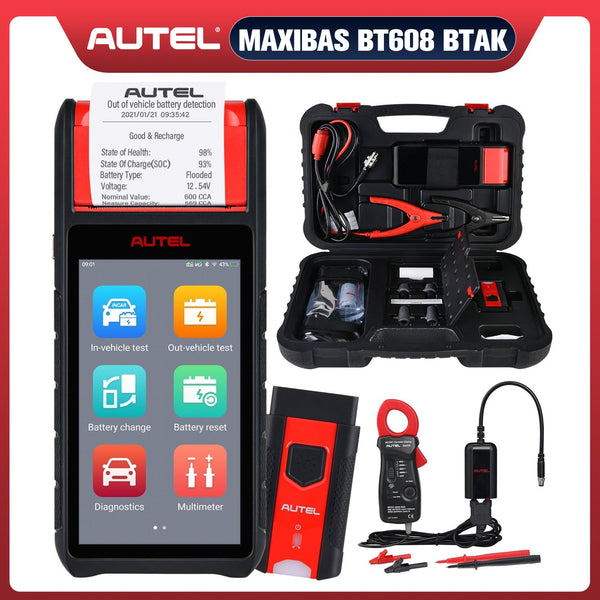Autel MaxiBAS BT608 BTAK Battery Tester and Diagnostic Tool