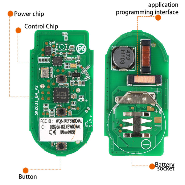 AUTEL IKEYBW003AL Chave de 3b para BMW