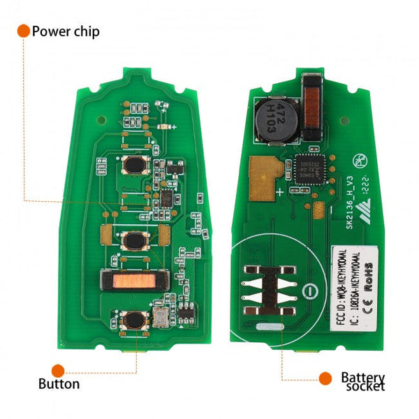 AUTEL IKEYHY003AL Chave de 3b para Hyundai