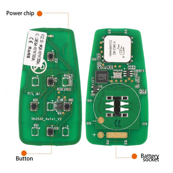AUTEL IKEYAT005BL Chave Presença universal 5b
