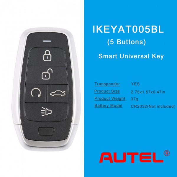 AUTEL IKEYAT005BL Chave Presença universal 5b