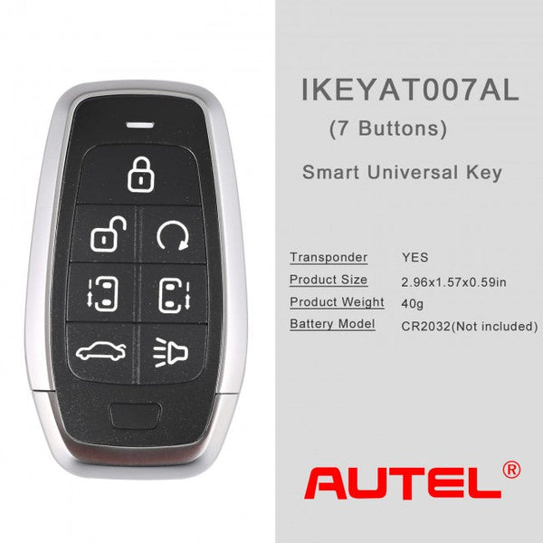 AUTEL IKEYAT007AL Chave Presença universal 7b