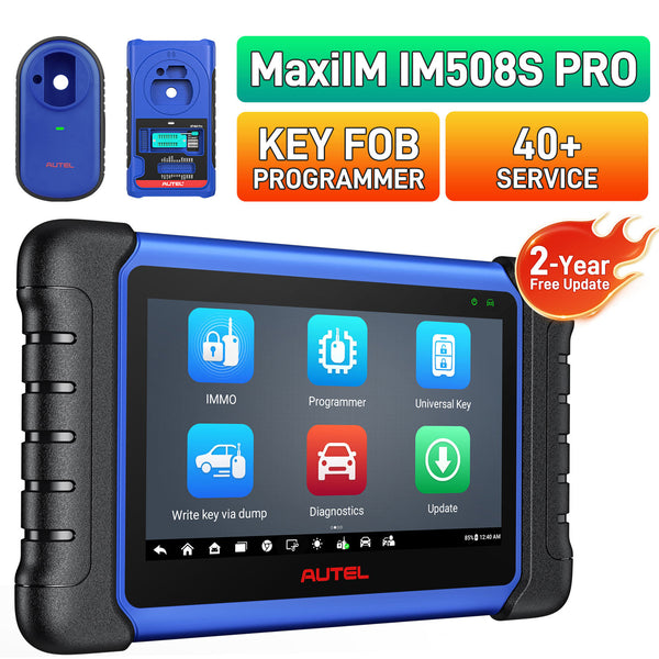 【2 Anos de Atualizações Grátis】Autel MaxiIM IM508S PRO Programador de Chaves Automotivas Profissional