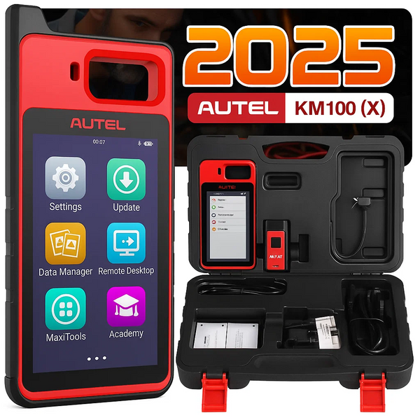 [Envio em 1 dia] Autel MaxiIM KM100 Programador De Chaves Automotiva, geração de chave em 60 segundos, Inclui 2 Chaves Universais