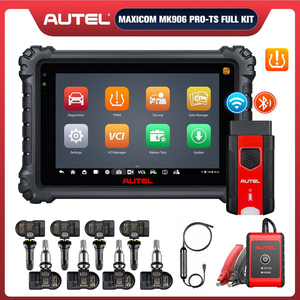 Autel MaxiCOM MK906 Pro-TS / MK906S Pro-TS Full Kit Scanner Automotivo Mais Completo