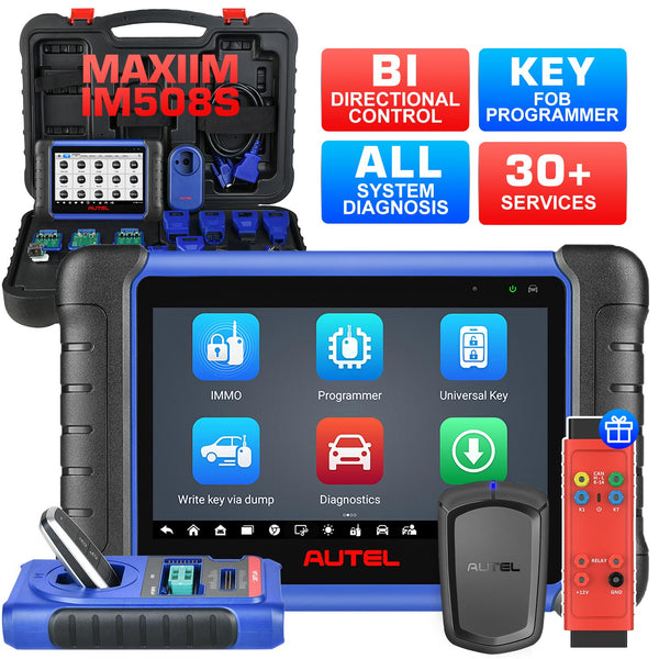 Autel MaxiIM IM508S Programador de Chaves com XP200 com diagnóstico avançado