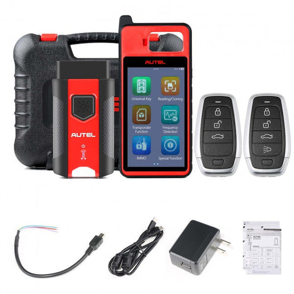 Autel MaxiIM KM100 Kit Programador De Chaves Automotiva Brasil Gm Fiat, Mais de 700 modelos, geração de chave em 60 segundos