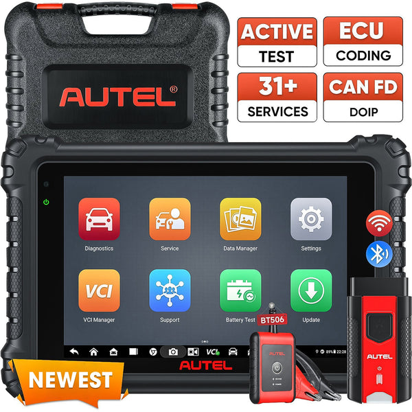 Autel MaxiCOM MK906S PRO Diagnóstico Scanner Automotivo, Bidirecional