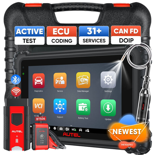 Autel MaxiCOM MK906S PRO Diagnóstico Scanner Automotivo, Bidirecional