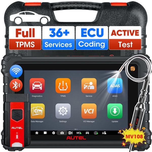 Autel Maxisys MS906Pro-TS Diagnóstico Scanner Automotivo Profissional com TPMS completo,diagnóstico 3× mais rápido