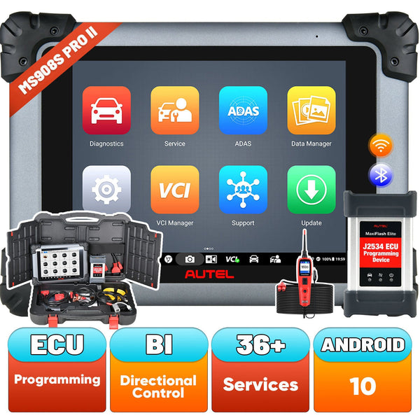 Autel MaxiSys MS908S Pro II Ferramenta Scanner de Diagnóstico 2025
