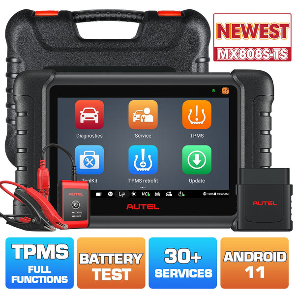 Autel MaxiCheck MX808S-TS Scanner Automotivo Ferramenta Bidirecional