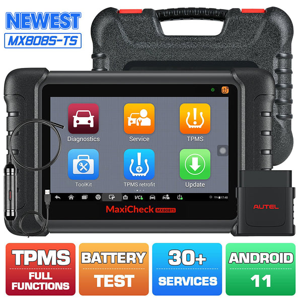 Autel MaxiCheck MX808S-TS Scanner Automotivo Ferramenta Bidirecional
