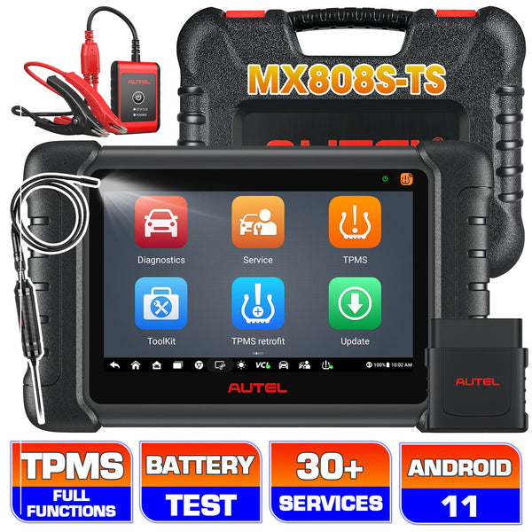 Autel MaxiCheck MX808S-TS Scanner Automotivo Ferramenta Bidirecional