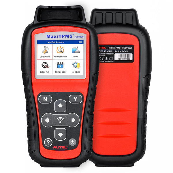 Autel MaxiTPMS TS508WF TPMS Ferramenta de programação WiFi TPMS + 4 MX-Sensors