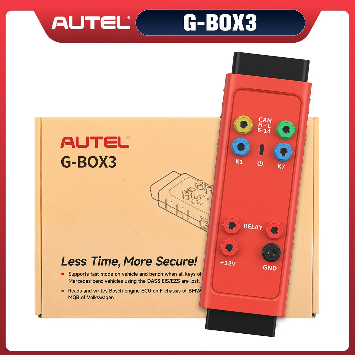 イトウテルミー　a3box Ferramenta de programação chave Benz BMW Autel G-BOX3- Autel Brasil