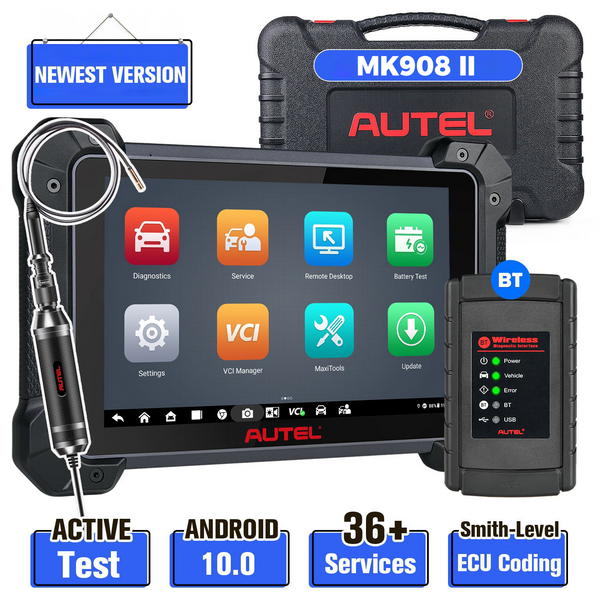 Autel MaxiCOM MK908 II Ferramenta De Diagnóstico Automotivo