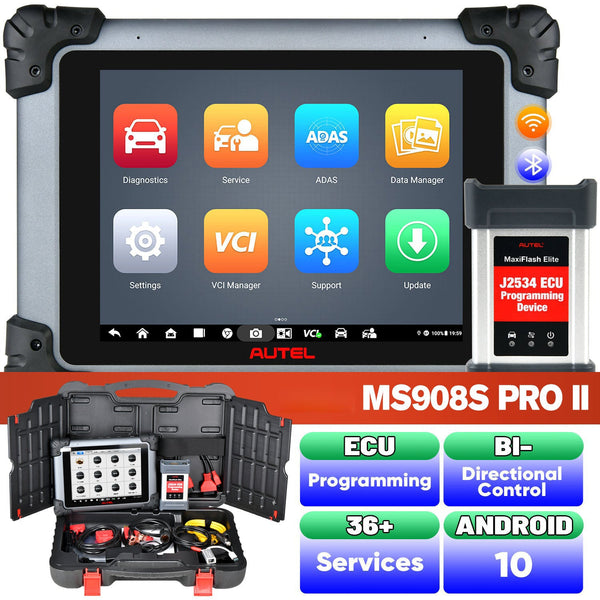 Autel MaxiSys MS908S Pro II Ferramenta Scanner de Diagnóstico 2025