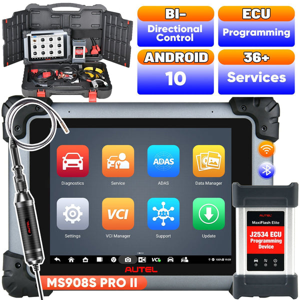 Autel MaxiSys MS908S Pro II Ferramenta Scanner de Diagnóstico 2025