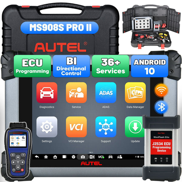 Autel MaxiSys MS908S Pro II Ferramenta Scanner de Diagnóstico 2025