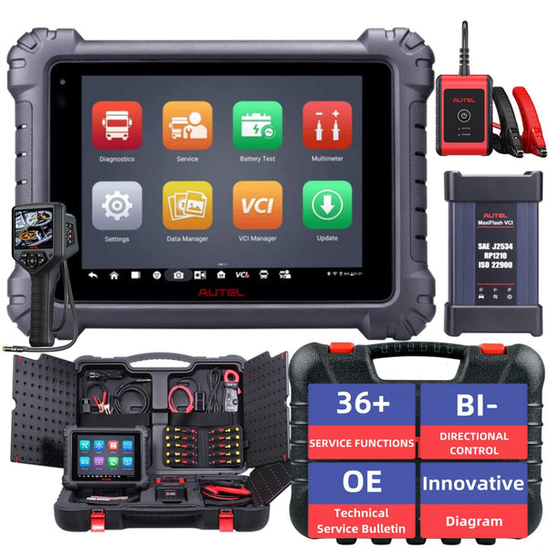 Autel Maxisys MS909CV Diagnóstico Scanner Automotivo Bidirecional Pesado - J2534