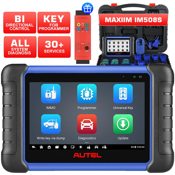 Autel MaxiIM IM508S Programador de Chaves com XP200 com diagnóstico avançado
