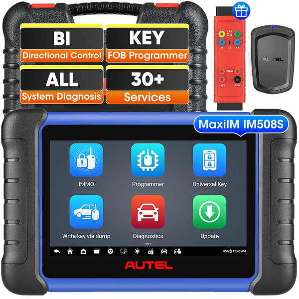 Autel MaxiIM IM508S Programador de Chaves com XP200 com diagnóstico avançado