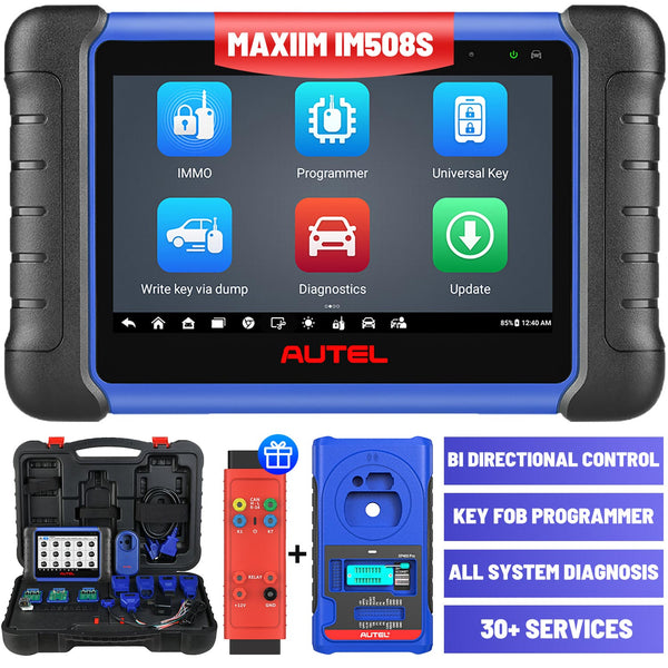 Autel MaxiIM IM508S Programador de Chaves com XP200 com diagnóstico avançado