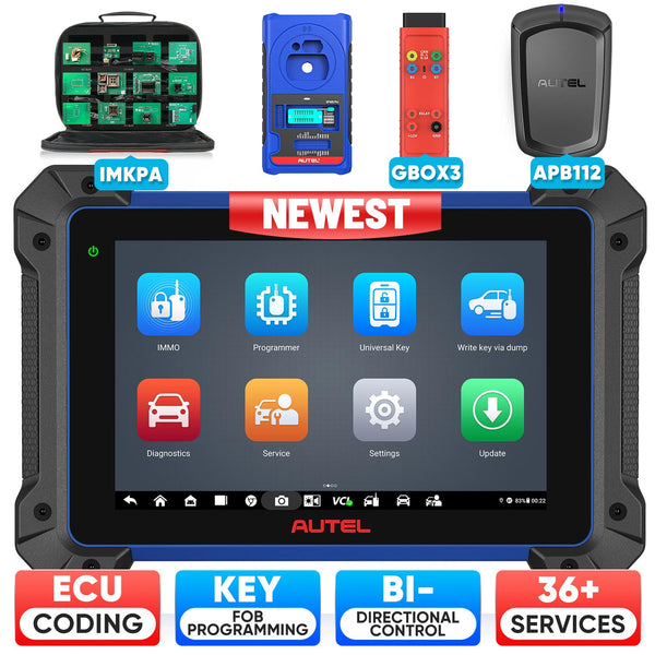 Autel MaxiIM IM608S II / IM608 PRO II Programador De Chaves para 98% dos veículos, com 36+ funções
