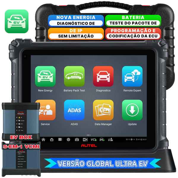 Autel MaxiSys Ultra EV 2025 Scanner Automotivo Mais Completo (Versão global)