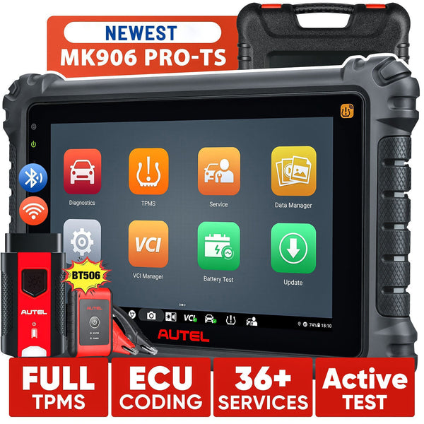 Autel MaxiCOM MK906 Pro-TS (MK906S PRO-TS) Scanner Automotivo