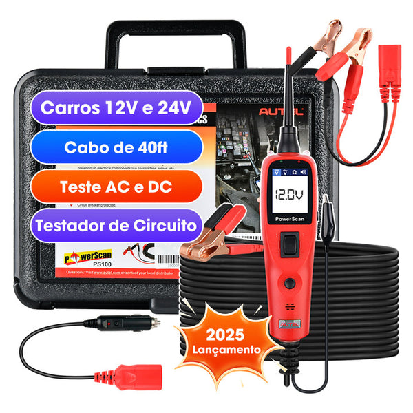 [Envio em 1 dia] Autel PowerScan PS100 Caneta De Testes Elétricos Automotivo