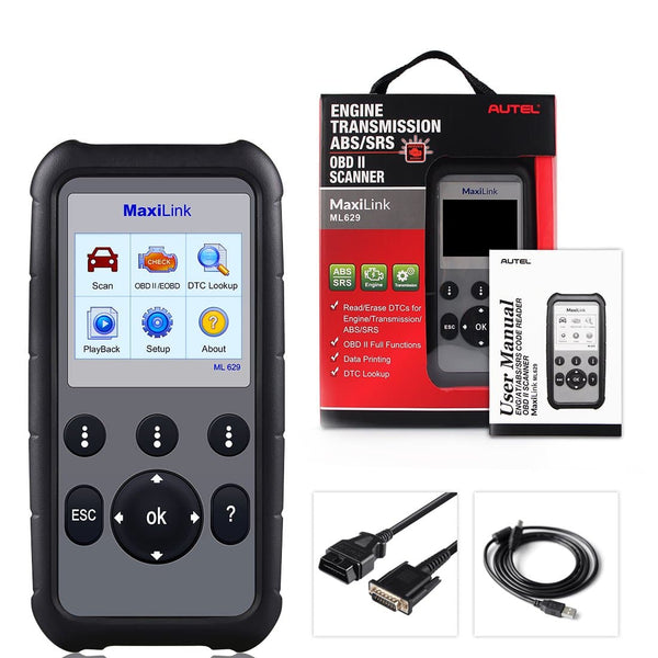 Autel MaxiLink ML629 Scanner OBD2 Diagnóstico