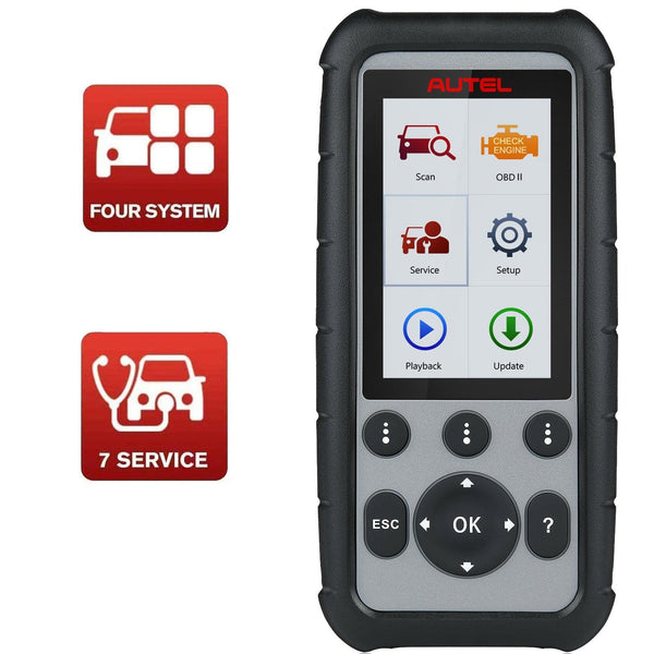 Autel MaxiDiag MD806 Scanner Automotivo OBD2 : Diagnóstico de 4 Sistemas